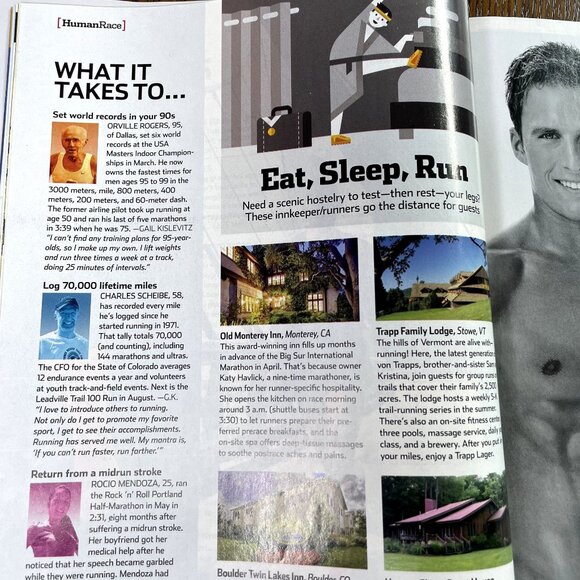Runners World Magazine Sept 2013 u Shoe Buyers Guide Fitness Exercise Training T - Picture 5 of 7
